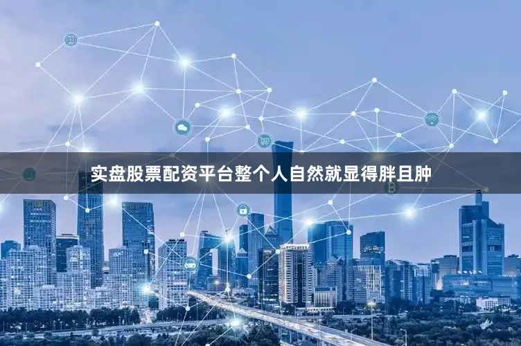 实盘股票配资平台整个人自然就显得胖且肿